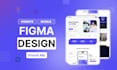 do ui ux design for figma design, figma website design