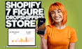 build high converting shopify dropshipping store or shopify website