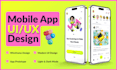 design figma mobile app UI UX, web app UI design, figma app design, dashboard UI