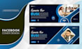 design modern facebook covers banners and linkedin headers