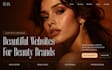 design beauty website, cosmetic website, salon website, spa website