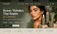 design beauty website, cosmetic website, salon website, spa website