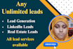 do b2b lead generation and linkedin lead generation