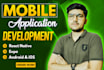 do mobile app development using react native expo