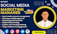 be your social media marketing manager and content creator
