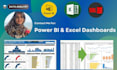 do data analysis create dashboards in power bi and excel and write sql query
