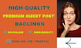 publish guest post backlinks on high traffic sites