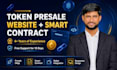 develop a token presale website with smart contract integration