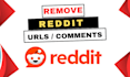 remove reddit leaked and defaming content under dmca