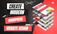 build a clean and modern wordpress website