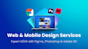 create appealing figma website and saas landing page