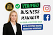 create fresh facebook account with ads account and fb business manager