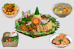 create food and drink illustrations
