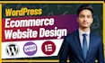design wordpress ecommerce store or develop wordpress ecommerce website