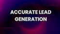 do lead generation and data collection