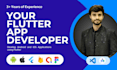 develop android and ios mobile application using flutter