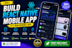 build react native mobile app with backend API