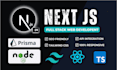 build react next js prisma node js with typescript website