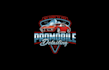 do an automotive car racing car detailing logo