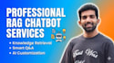 build a custom rag ai chatbot trained on your documents and data