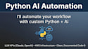automate your workflow with python and ai