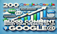 do 200 blog comment high da pa quality backlink rank website