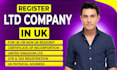 create and register ltd company in UK