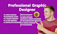 be your professional graphic design with canva pro