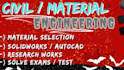 do civil, industrial, and material engineering solutions