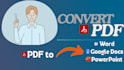 convert PDF to word