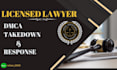 do dmca takedown filing and infringement removal services