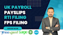 run UK payroll, paye registration, and monthly payslips