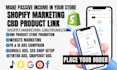 promote shopify one product store boost cbd cannabis website link shopify sales