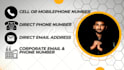 find all direct phone numbers, emails, and data enrichment