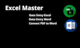 excel data entry analysis reporting