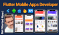 do mobile app development ios app android app development as a flutter developer