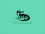 create mascot beach snake crocodile logo