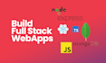 create responsive website in html react nextjs nodejs