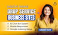 build highly profitable automated drop servicing site