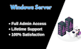 install windows on vps and setup rdp server