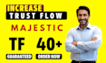 increase your website trust flow tf 40 plus