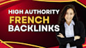 create high da french SEO link building backlinks