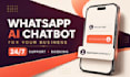 build a whatsapp chatbot for fast customer support and appointment booking