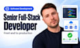 be your senior full stack web developer for front end and back end work