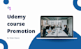 advertise your udemy course to students