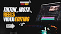 make tiktok, insta reels and youtube shorts