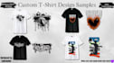 design custom t shirt graphics within 24 hours