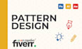 design pattern, textile print