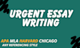 do urgent essay writing in apa , mla style