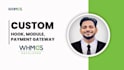 whmcs hooks, modules, payment solutions